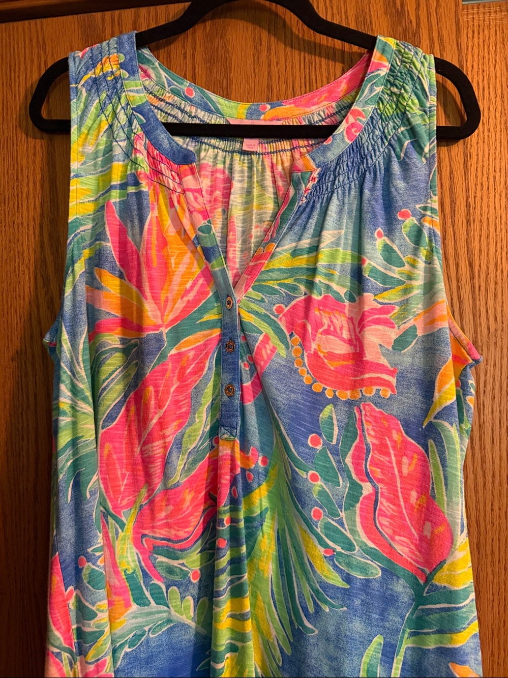 Lilly Pulitzer Essie Dress Bennett Blue Showstopper